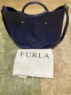 美品 FURLA フルラ　パイパー　2way ショルダーバッグ　ハンドバッグ