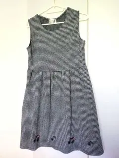 I am Marilyn チェックノースリーブワンピース 150 オールシーズン