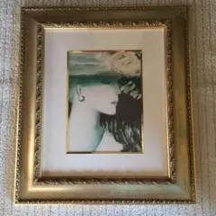 鶴岡義雄『マドモアゼル』額56×47絵薬33×24F4サイズ 鶴岡義雄『マドモアゼル』額56×47絵薬33×24F4サイズ - メルカリ