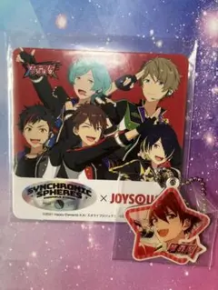 あんスタ　流星隊　守沢千秋　コースター　プレートキーチェーン