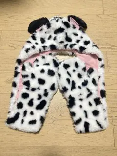 ディズニー　101匹わんちゃん　マフラー　ファンキャップ　ふわふわ