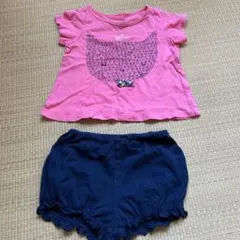 first impressions Tシャツとショートパンツセット 18mos
