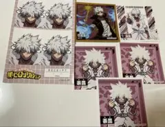 荼毘 ヒロアカ 照明風写真ステッカー シール列伝 6枚セット