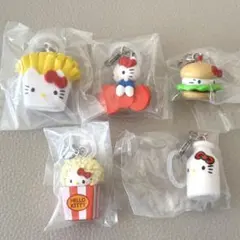 ハローキティ アメリカンデザインめじるしアクセサリー　5種　コンプリート