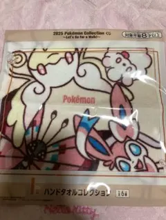 ポケモン一番くじ　ハンドタオル2点