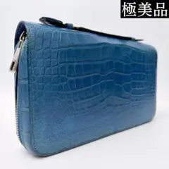 【極美品】ルイヴィトン ジッピーXL エキゾチックレザー 本革 長財布 ブルー 極美品】ルイヴィトン ジッピーXL エキゾチックレザー 本革 長財布
