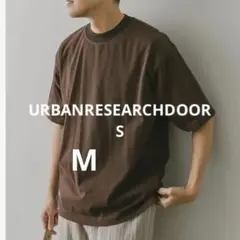 URBANRESEARCHDOORS シルケットライクネックリブ半袖TシャツMのサムネイル