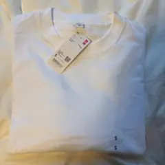 【新品】UNIQLO ボクシークロップドT ホワイト Sサイズ