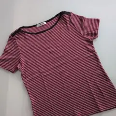 NEWYORKER ストライプ 半袖Tシャツ