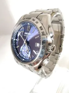 新品ベルト　セイコー　ブライツ　電波ソーラー　ワールドタイム 8B54 SEIKO - 新品ベルト セイコー ブライツ 電波ソーラー ワールド