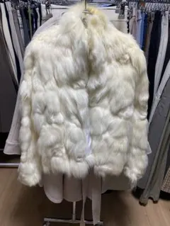 シャドーフォックス　セシルマクビー　クロップド丈　リアルファーコート y2k