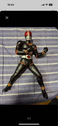 S*T様 仮面ライダー アクションフィギュア 黒と赤