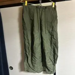 needles ヒザデルパンツ　リネン