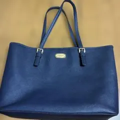 MICHAEL KORS ネイビー トートバッグ