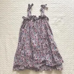 ネクスト　ワンピース　花柄　パープル　134サイズ　9歳