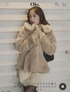 2026年最新】olu. ファーコートの人気アイテム - メルカリ