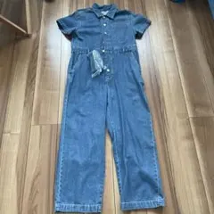 GU デニムジャンプスーツ オーバーオール M