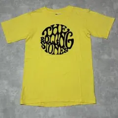 90s USA製 Tシャツ Rolling Stones イエロー