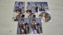 へし切長谷部　クリアカード　缶バッジセット　刀ミュ