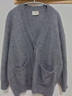 UNITED ARROWS フォックスカシミヤカーディガングレー