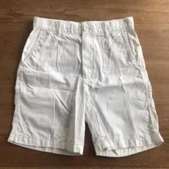 UNIQLO チノショーツ/リラックスフィットショートパンツ ホワイト S