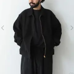 comoli モールスキンジップショートジャケット　3