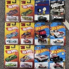 Hot Wheels ミニカー 16台セット まとめ売り - メルカリ
