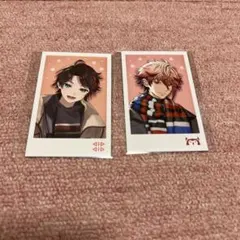 三枝明那 セラフ ウィンターデート2023ランダムチェキ風カード