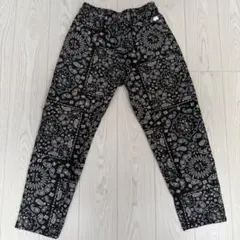 COOKMAN クックマン シェフパンツ ブラック ペイズリー柄 Mサイズ