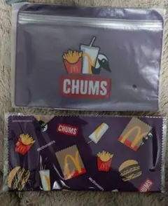 マクドナルド福袋　2023 ジッパーポーチ　クリーナークロス