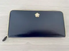 未使用　Kitamura キタムラ　レザーラウンドジップ長財布　濃紺 長財布｜キタムラオンラインショップ
