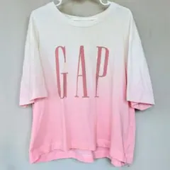 GAP グラデーション ロゴ 半袖 Tシャツのサムネイル