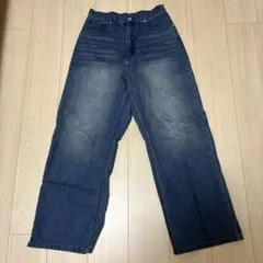 MONO-MART ヴィンテージメイクバギーセミワイドデニムパンツ　Mサイズ