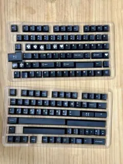 ENJOYPBT ABS DOUBLESHOT Black キーキャップ