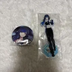 プロセカ 白石杏 ZOZOTOWNコラボ アクスタ 缶バッジ