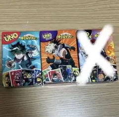 UNO 僕のヒーローアカデミア マクドナルド ハッピーセット 爆豪 緑谷