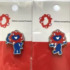 万博 ミャクミャク ピンバッジ 2個セット