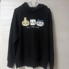 ちいかわ しまむら パーカー ブラック