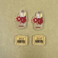 ハイキュー！展 アクリルminiフィギュア 孤爪 研磨2つセット
