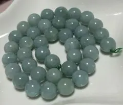天然石　ビルマ翡翠　染め　10㎜１連