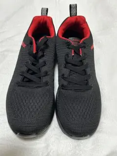 Fashtown エアクッション付きスニーカー ブラック/レッド(新品)