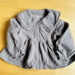 バースデイ ナチュラルベーシックスタイル 裏起毛襟付きジャケット 95