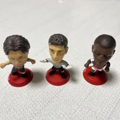 コカコーラおまけサッカー選手フィギュア3点
