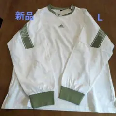 新品 Ｌ アディダス Tシャツ 長袖 ワーディング ルーズフィット ジャージー