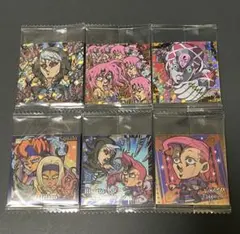 にふぉるめーしょん ジョジョの奇妙な冒険 シールウエハース 6枚まとめ