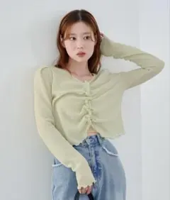 kastane フロントシャーリングTeeのサムネイル
