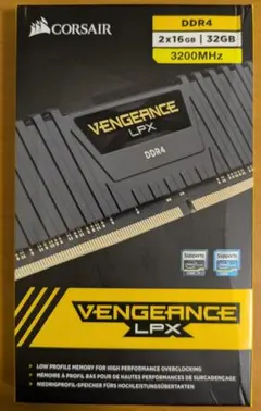 CORSAIR VENGEANCE LPX DDR4 32GB 3200MHz