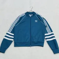 希少モデル✨アディダス トラックジャケット ターコイズブルー 菅田将暉 M