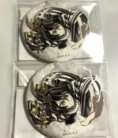 鬼滅の刃 C107 WEBSHOPくじ 缶バッジ 伊黒 2点