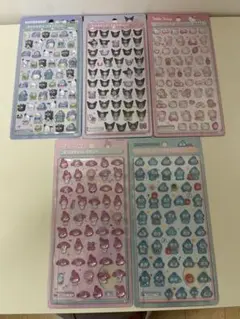 正規品　ボンボンドロップ　mini ミニ　サンリオ　はぴだん　など　5枚セット